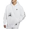 Nike Cartoon Print Fleece-Lined Hoodie Men Tops White CK2992-100