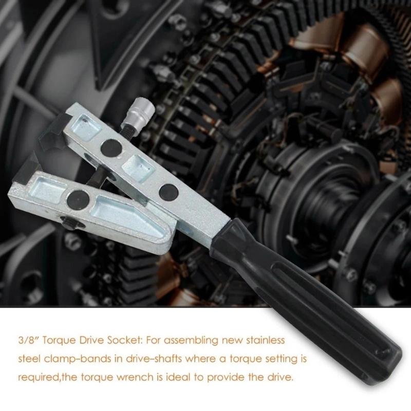 Heavy Duty CV Boot Clamp Pliers 3/8inch for Quick and Secure Removal of Automotive Dust Covers Efficient Car Maintenance