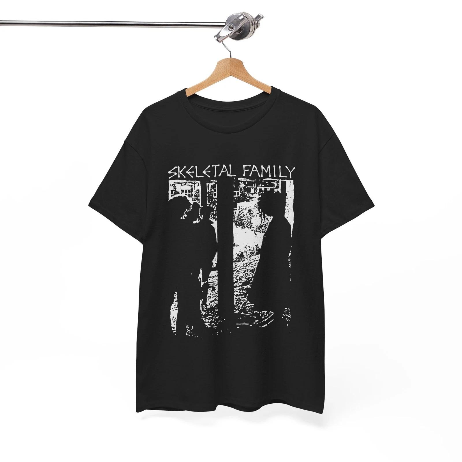 Skeletal Family Shirt, The March Violets, Music Band Rock Unisex Shirt L