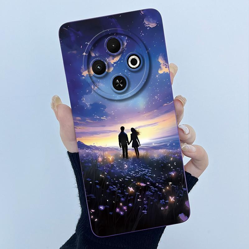 For Tecno Spark 30C 4G Case kl5 kl5n Spark30c Fashion Simplicity Full Cover for Tecno Spark 30 C 4G Soft Silicone Bumper 6.67''