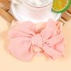 5inch Fabric Hair Bows for Baby Headbands Elastic Soft Newborn Headbands for Baby Girls Children Turban Infant Hair Accessories