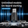 M08 USB Bluetooth-compatible 5.3 Adapter FM Radio Hands-Free Call Music Car Wireless Audio Receiver