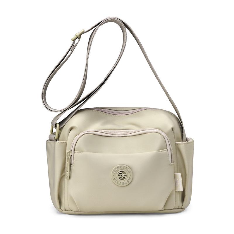 Sac bandoulière léger en nylon pour femme 2026 - Résistant à l'usure, Multi-couches, Polyvalent pour le quotidien et les trajets