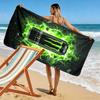 Monster Energy Drink Mega Power Can Beach Towel Beach Towel For Vacation Photos Soft Seaside Swim Quickdrying Swim Towel Beach Towel Printing