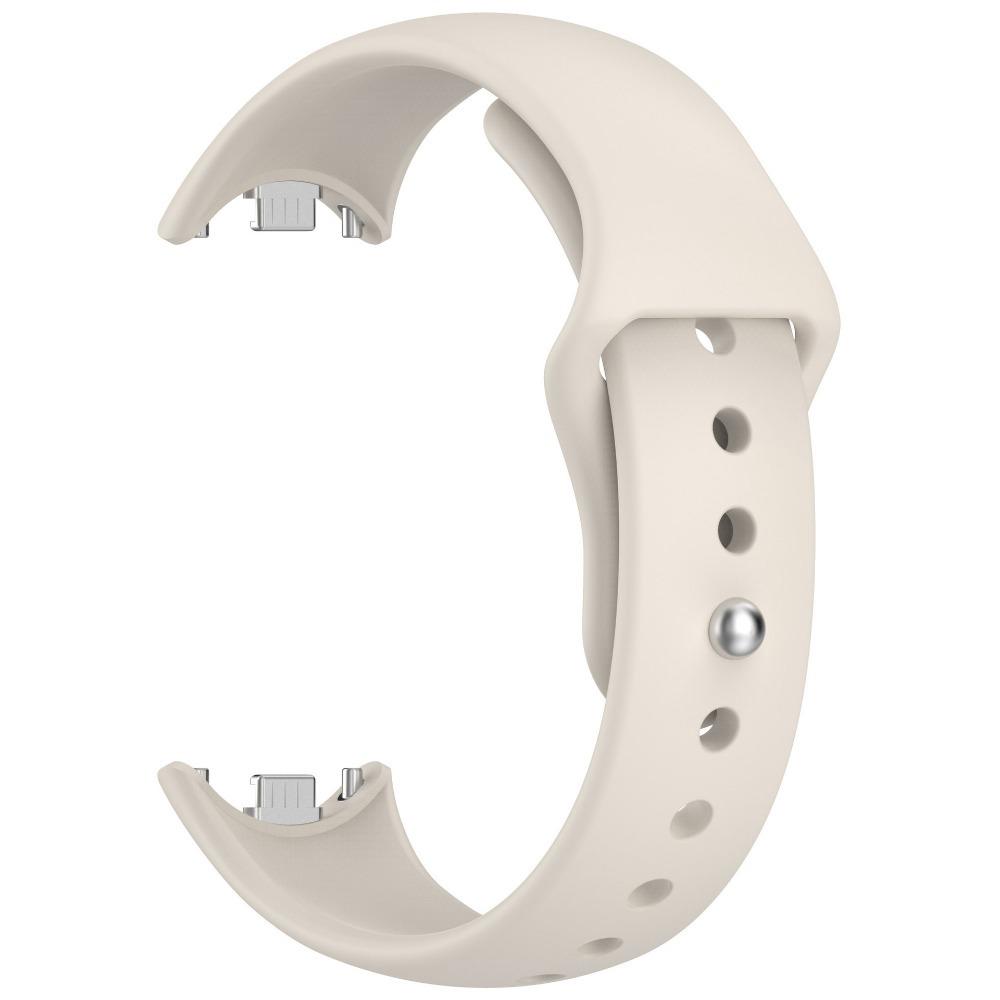 Replacement Silicone Strap for Xiaomi Band 10 9 8 with Solid Color Reverse Buckle Durable Comfortable Fitness Tracker Accessory