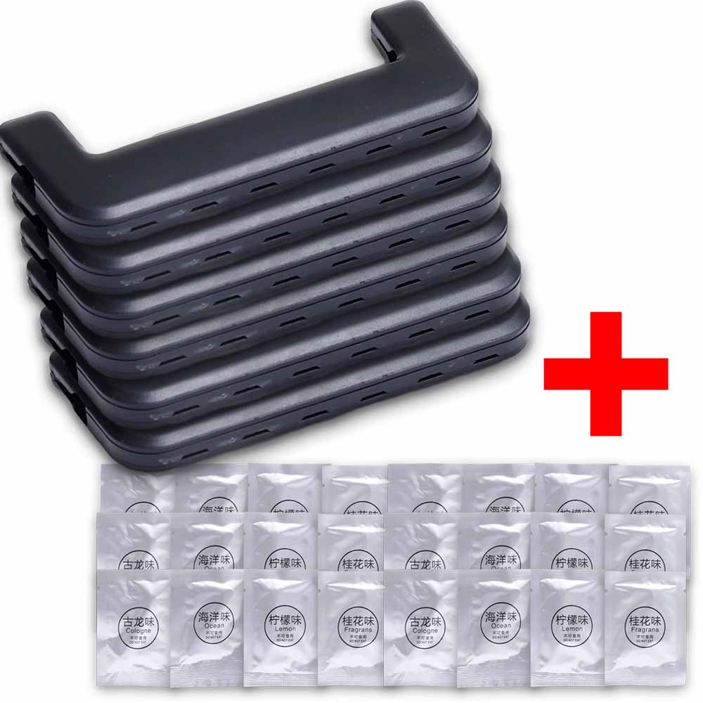 Auto Aromatherapie Clip Stevige Aromatherapie Strips Set Auto Luchtuitlaat Windrichtingsklepje Verborgen Geurclip Geurtabletten