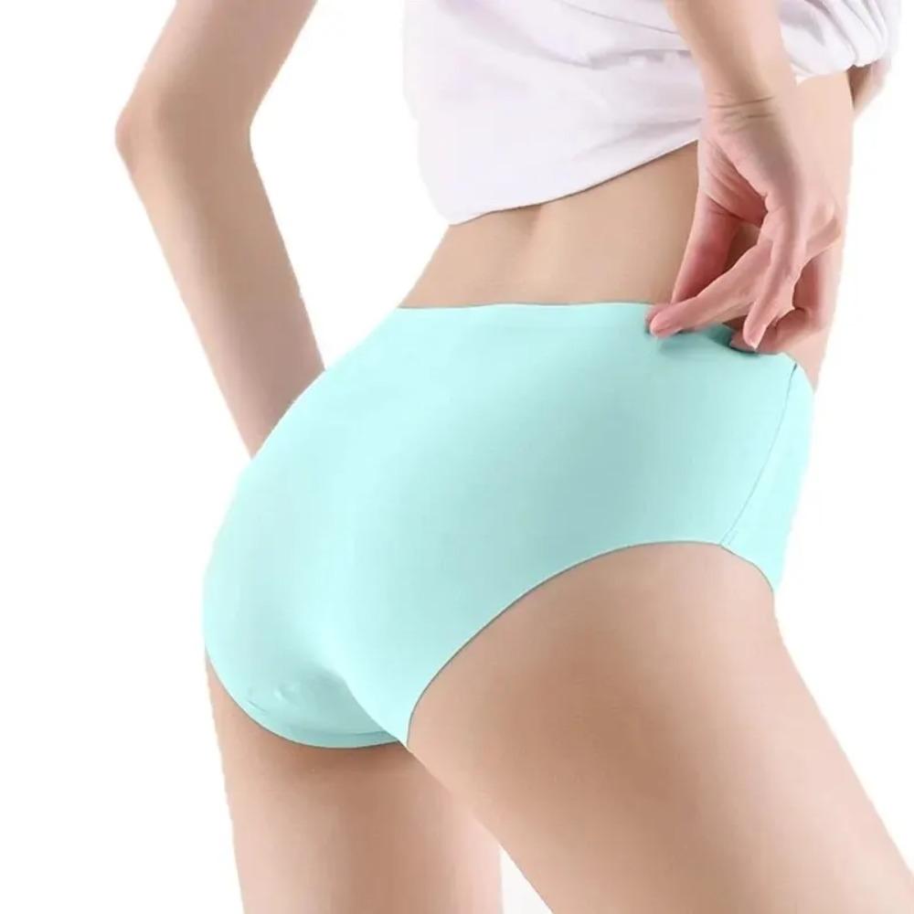 9-Pack Women's Mid Waist Underwear, Seamless Tagless Panties, Silky Soft All Day Wear, One Size Fits Most