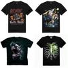 Stylish Summer Unisex Graphic T-shirt Quick-dry Polyester Crew Neck Tee