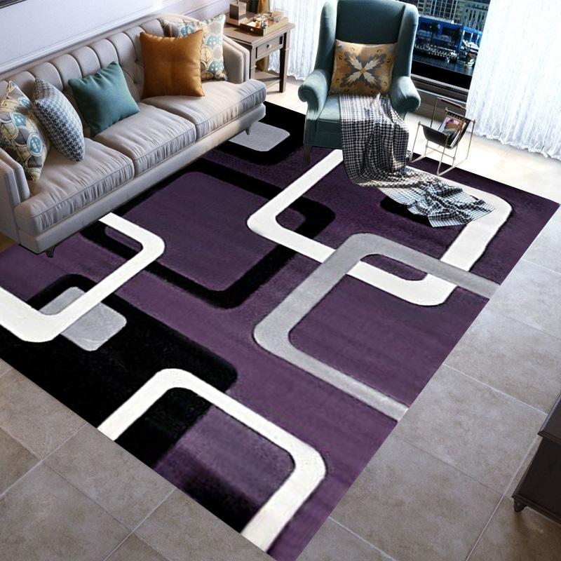 Geometric Modern Rugs Area Carpet Non-slip Floor Mat Door Family Bedroom Carpet Indoor Children's Play Throwing Yoga Mats