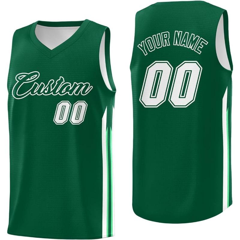 Personalized Your Own Stitched Basketball Jersey Sports Shirt Custom Team Name Number Logo for Men Youth