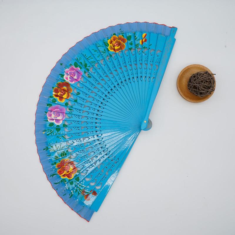 

Классический красивый полый двухсторонний складной веер в европейском стиле деревянный веер танцевальный подарок для творчества подарочная одежда для вечеринки аксессуары