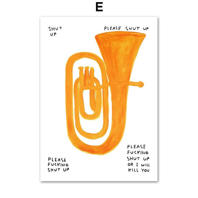 

Абстрактное искусство плакат Дэвид Шригли картины для дома Deisgn Work Hard Play Hard холст настенные художественные принты безрамные принты без рамки 30*40cm