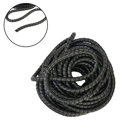 1Pc Hydraulic Hose Spiral Wrap Wire Protector Cover Guard Cable Organizer New