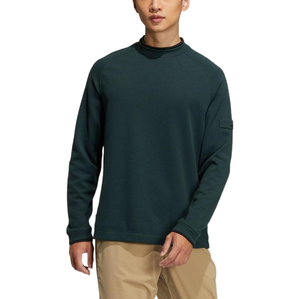 adidas Sweatshirts Men's Green Crew Neck Moderate Regular HG3237