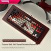 F87-Key Compact Silent Mechanical Gaming Keyboard for Girls - Customizable Design for Office and E-Sports