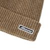 Mizuno Breath Thermo Outdoor Logo Patch Knit Cafe au Lait Heather Cap, Heat-Generating Material, B2JWC500,