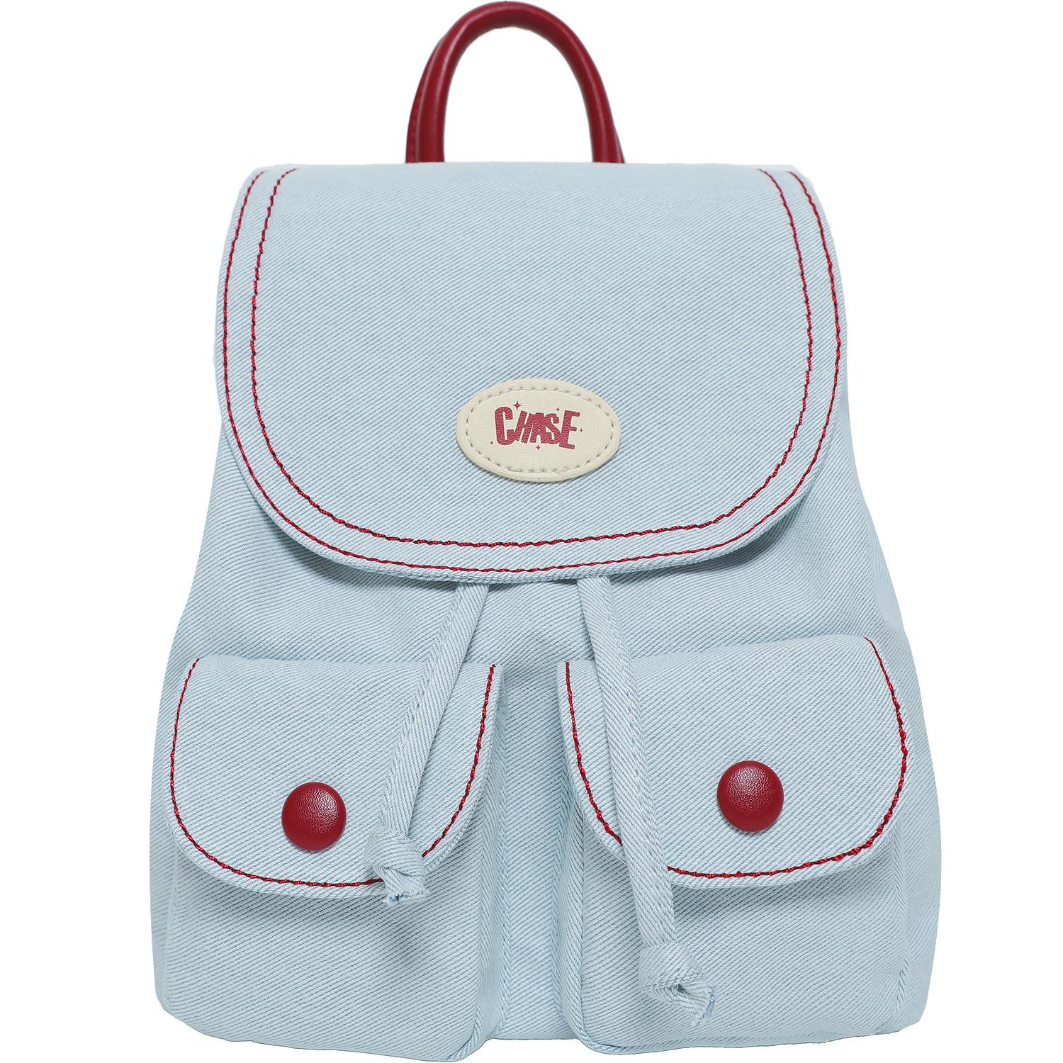 

Cowboy Canvas Bag, Women s Mini Backpack, Single Shoulder, Student Backpack, Backpack, Women s Travel Bag синий