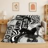 Moda Harry Styles Cantante Stella Coperta di Flanella Morbida Calda Coperta Plaid per Camera da Letto Soggiorno Letto Viaggio Campeggio Picnic Regalo