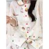 Kawaii Miffy Pajamas Cartoon Colorful Polka Dot Miffy Summer Pajamas for Girls New Style Short-sleeved Short Pants Home Wear Set