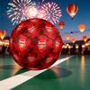 1 pz Pallone da Calcio Standard Taglia 5, Palloni da Calcio, Pallone da Calcio con Motivo di Squadra di Calcio, Cucito a Macchina, Pallone per Allenamento e Partita all'Aperto