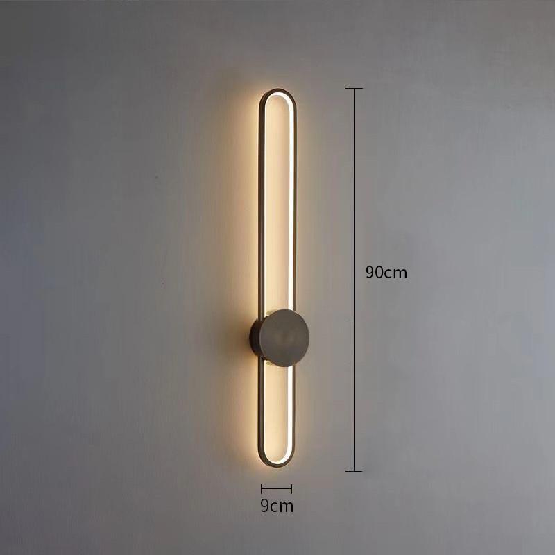 Multi-Color Adjustable Bedside Wall Lamp Modern Nordic Simple Wall Light Bedroom Bedside Lamp Living Room Led Lighting Fixture