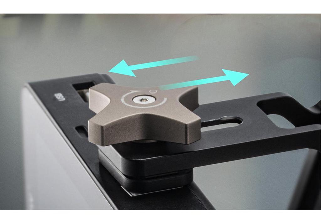 TILTA Iron Head Dual-Axis Snail Gimbal Mount with NATO Quick Release System