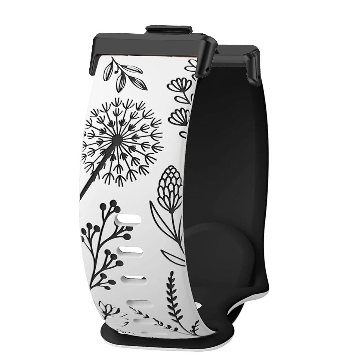 

Новый силиконовый ремешок для Huawei Fit4 Pro Двухцветный силиконовый сменный женский ремешок для часов для Huawei Fit3 Fit2 Fit4 Аксессуар для часов Huawei Fit 4 Pro / Black белый