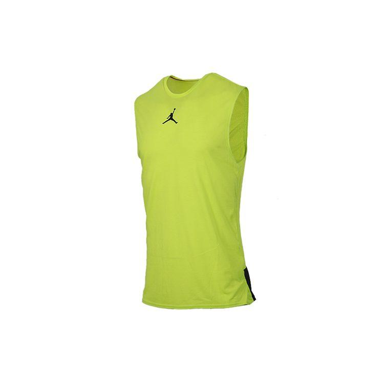 Jordan Basketball Jerseys Men's Neon Yellow Moderate Straight Fit CJ4576-389