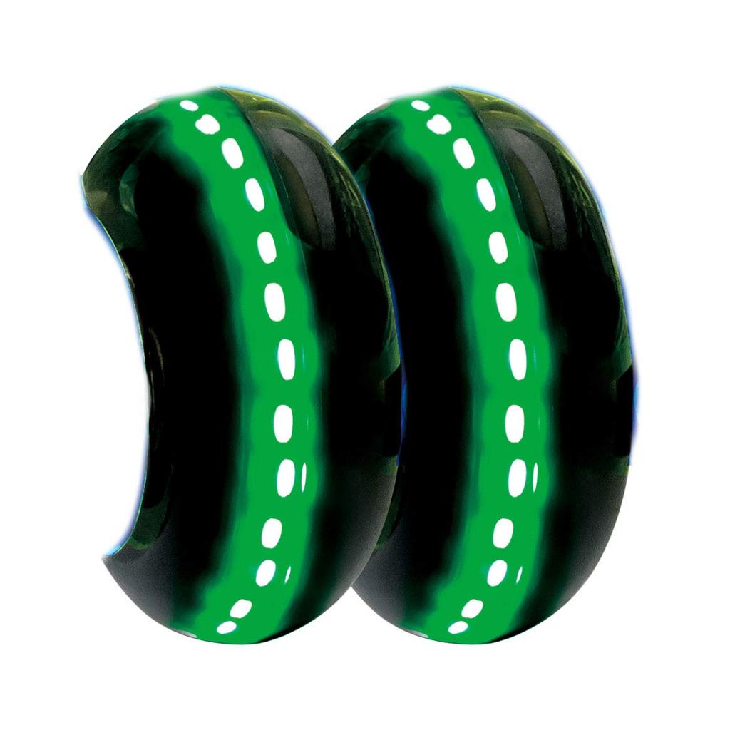RANGS Genuine Replacement Wheels for Lipstick Jets Green Light (2 pieces)