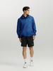 Sergio Tacchini M Resort Woven Geometric Pattern Jacket (Navy)