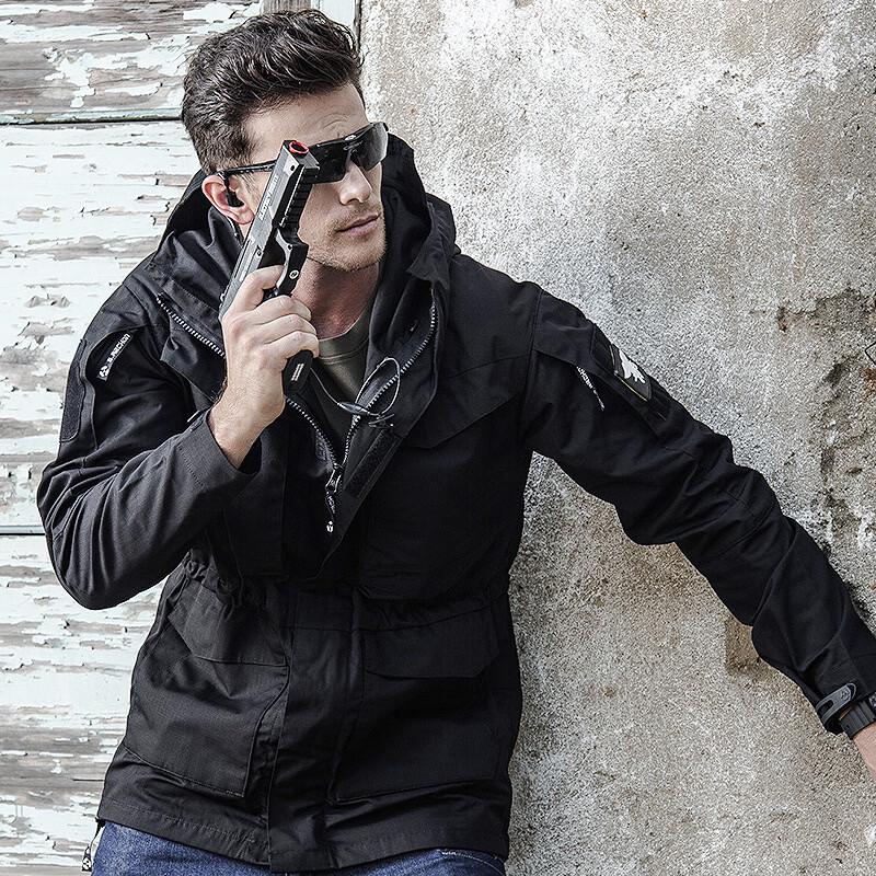 

Men s Tactical Waterproof Windbreaker Jacket