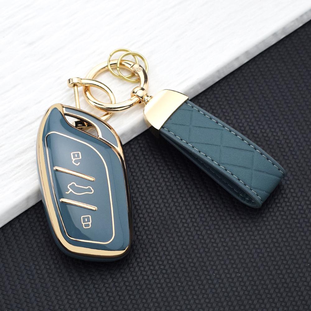 3 Buttons Car Key Case Protector For Mg4 Ev Mg5 Mg6 Mg Hs Zs Ev Gt Zx For Roewe I5 Rx5 Erx5 I6 Rx3 Rx8 Soft Tpu Key Fob Cover
