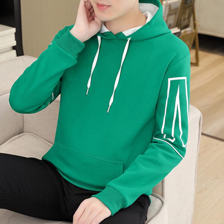 Autumn Men's Loose Sweater Plus Size 8XL Sweater Cotton Hooded Casual Men's Long Sleeve Sweater
