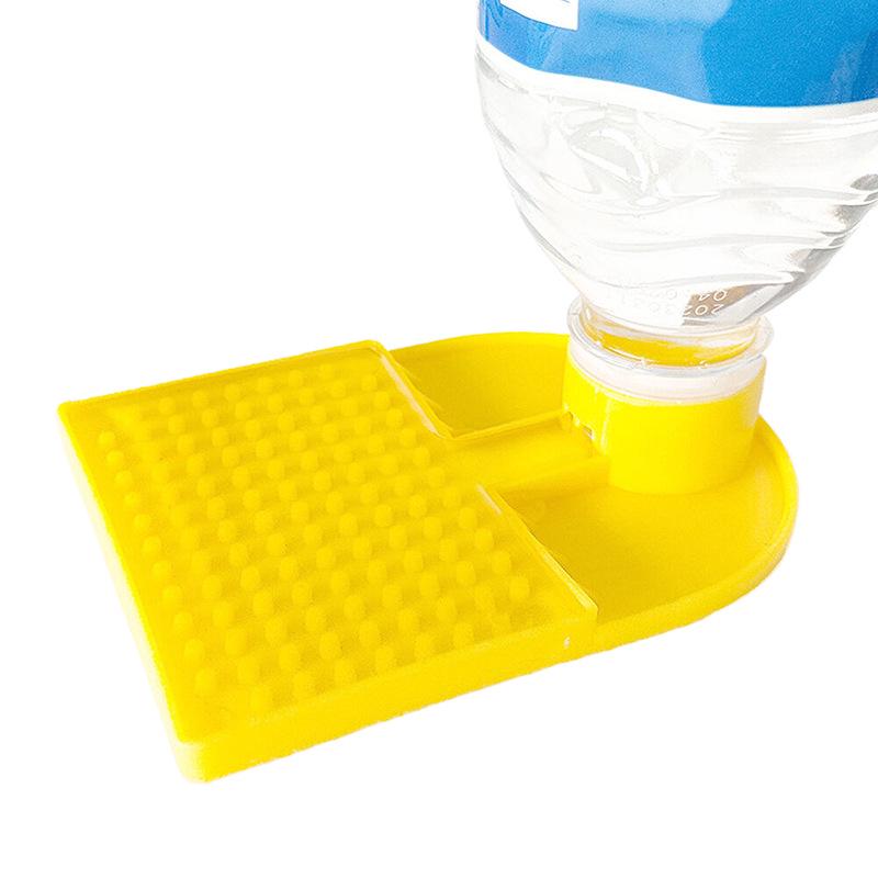 Bee Hive Anti-Drowning Water Feeder – Connects to Mineral Water Bottle