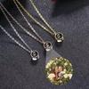 Jewelry Accessory Projection Necklace with Chain Necklace Pendants  for Wife Women Girls