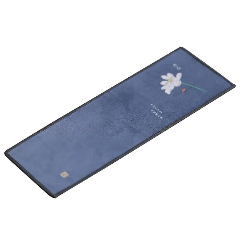 Double-sided tea towel, thickened tea cloth, absorbent towel, tea set, coffee table, tea tray, tea tablecloth, matcha table tea