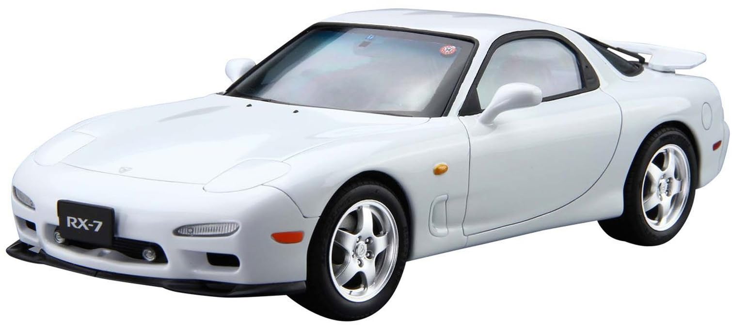 

Aoshima Bunka Kyozai Масштаб Серия Моделей Автомобилей 7 Mazda FD3S 1996 Пластиковая Модель 1/24 Нет. РХ-7 белый