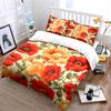 Floral Three-Piece Set For Home Decor Kid'S And Adults' Bedroom Decor, Exquisite Three-Piece Bedding Set Gift