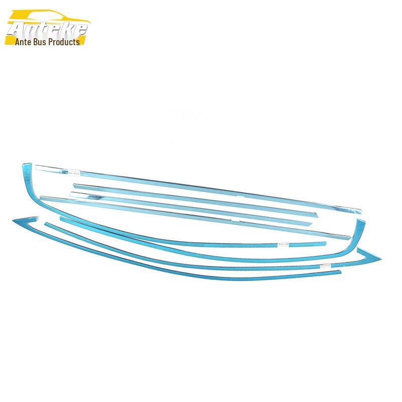 Octavia Window Bright Strip: Stainless Steel Anti-Scratch Decorative Car Sticker