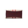 Coach Field 0 Vertical Jacquard Fabric With Leather Tote Bag Women tote Khaki Red 5868-B4RXM