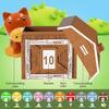 Giocattoli Fattoria Animali Abbinamento Casa Montessori Per Bambini Piccoli Burattini Dita Arcobaleno Riconoscimento Numeri Ordinamento Colori Giochi di Abbinamento