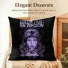 Band BBring Me the HHorizon Cushion Cover Natural Linen Organic Fabric DoubleSided Printing Sofa Home Decor Gift Pillow Case