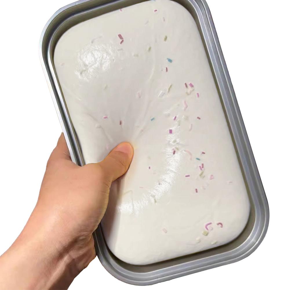 Cream Box Cake Slow Rebound Simulation Toast Box Cake Rebound Knead Simulated Extra Toast Slow L3O5