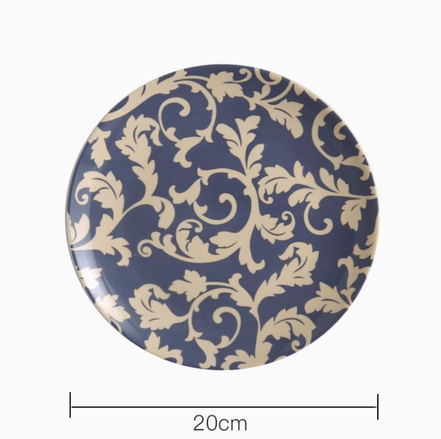 

Креативная керамическая настенная тарелка – декоративное искусство для ресторана или дома 20cm A