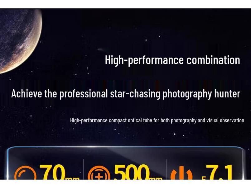 Celestron StarSeeker 70500 HD High-Magnification Astronomical & Terrestrial Telescope