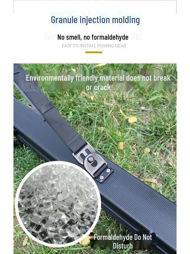 KENGARU Compression-Resistant Hard Shell Fishing Rod Bag - Sizes 1.25m/1.35m/1.45m/1.65m 