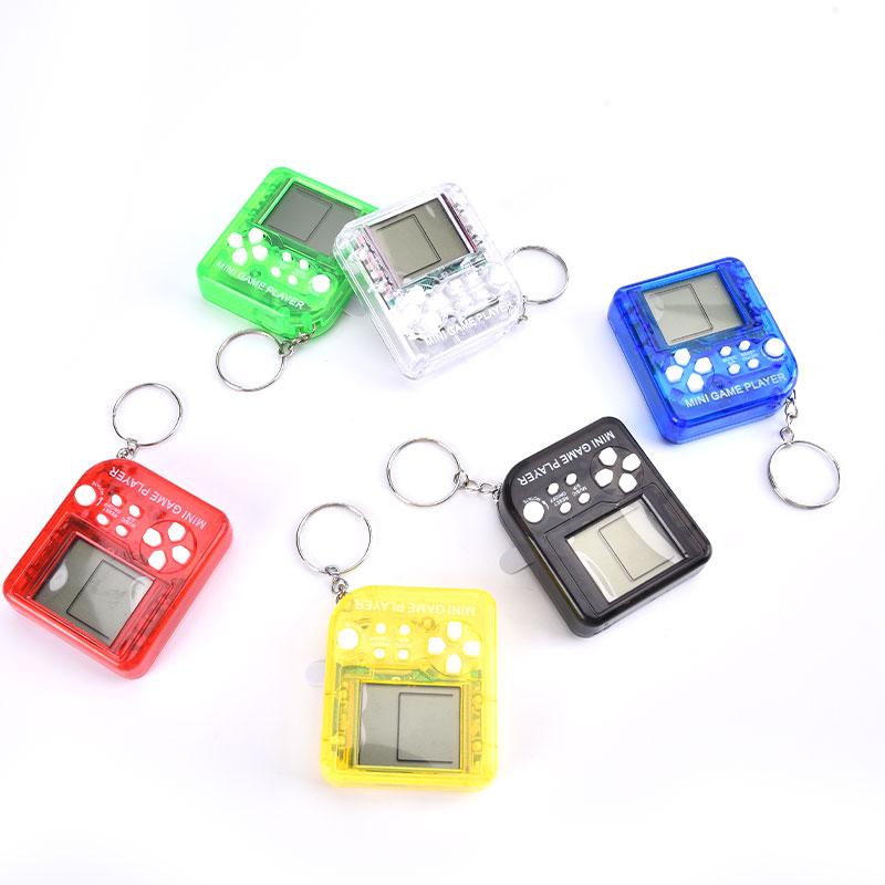 Portable Handheld Retro Video Game Console Keyring Built-In 26Classic Games