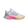 Adidas Ultrarun 5 C Weiß Lucid Pink Kinder Sneaker Wolkenweiß Halo-Silber Core-Schwarz IF4150