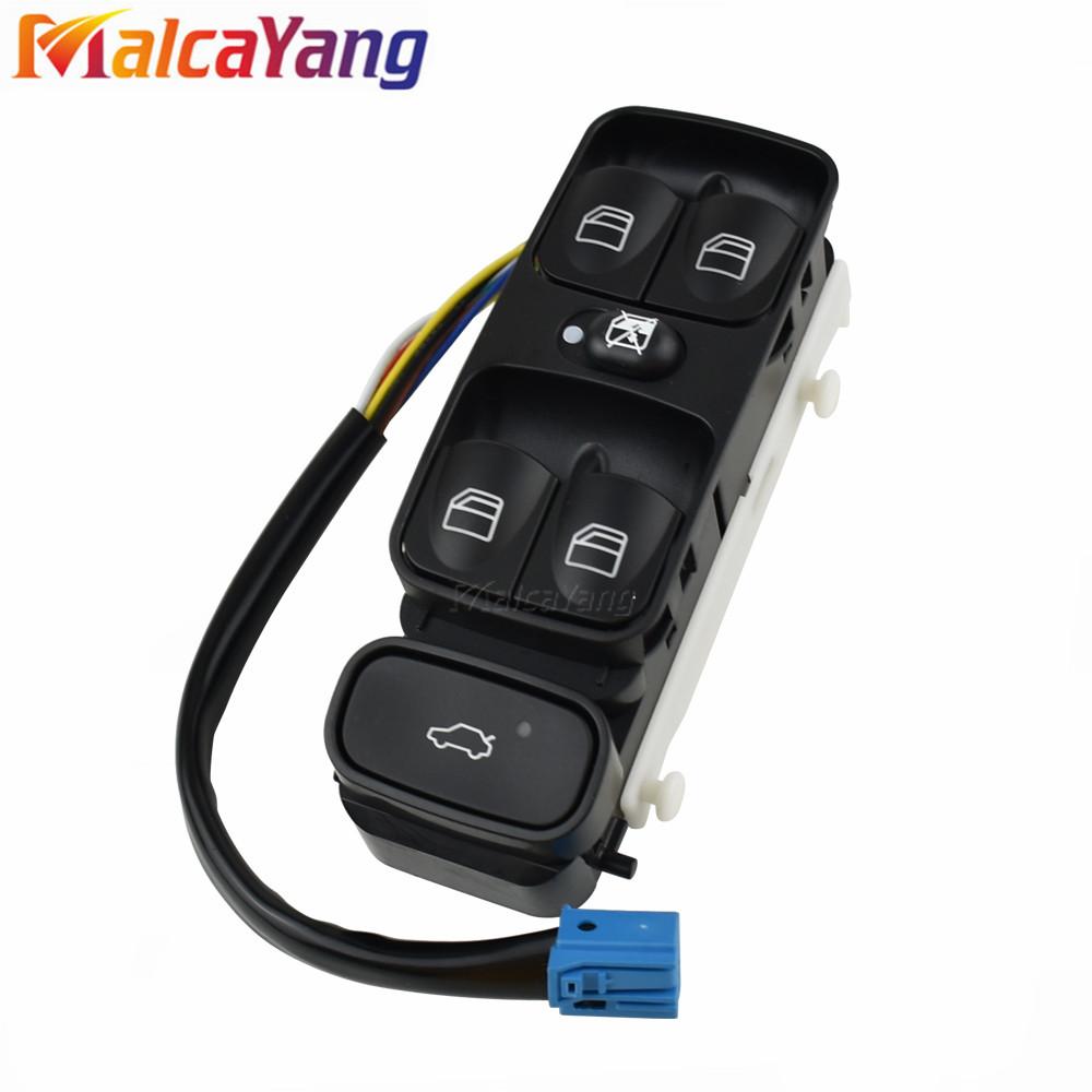 Power Control Window Switch For MERCEDES C CLASS W203 C180 C200 C220 A2038200110 A 203 820 01 10 A2098203410 wire 26cm
