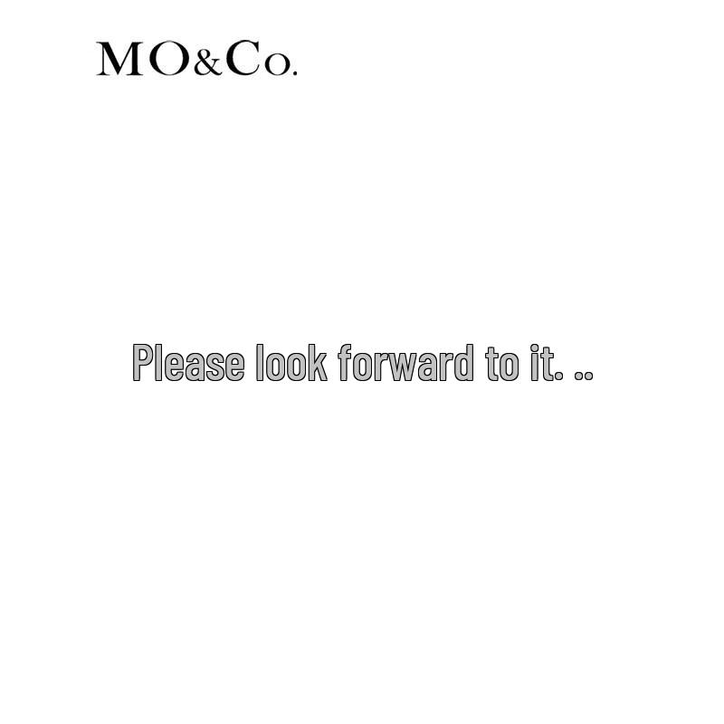 MO&Co. Women s Mulberry Silk Pleated Puff Sleeve Square Neck Blouse M 165